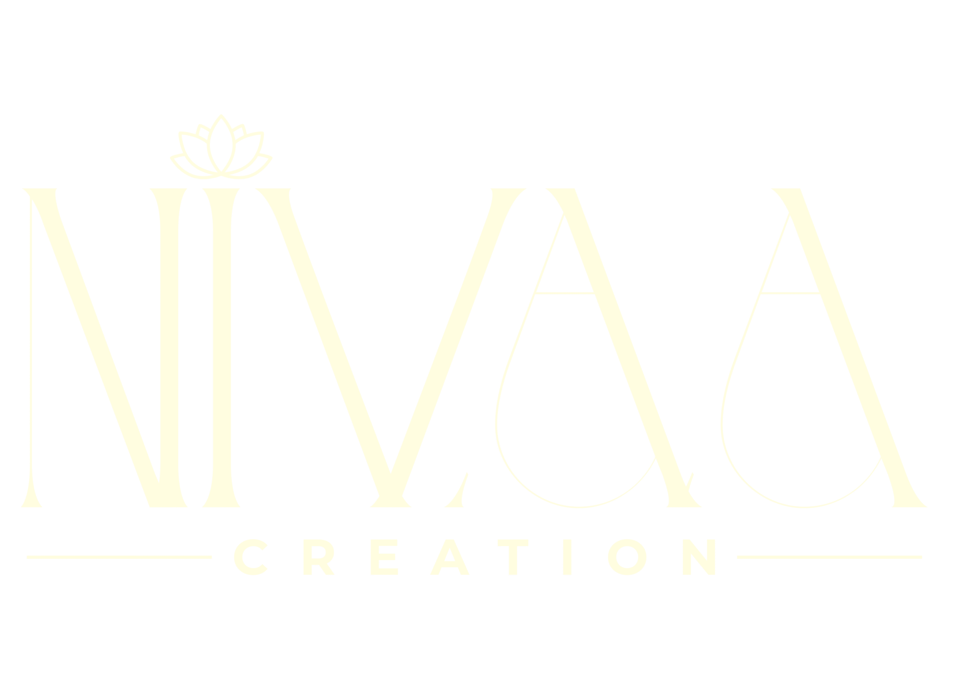 nivaa creation logo white