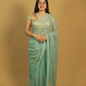 Pure Chiffon Saree