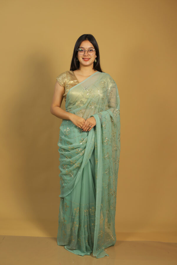 Pure Chiffon Saree